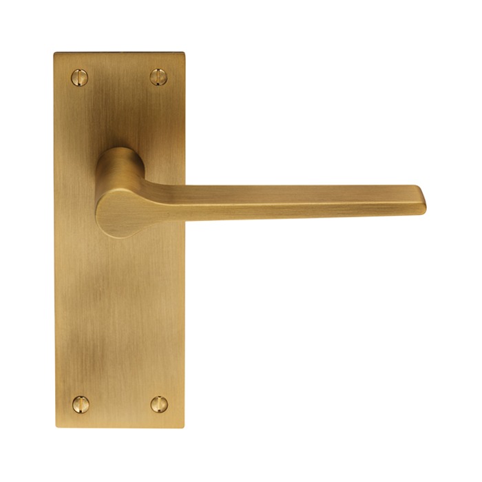 Velino Lever Door Handle on Various Backplates